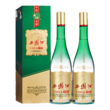 西凤酒55度 1964珍藏版纪念版 凤香型白酒 55度 500mL 2瓶 礼袋装珍藏版