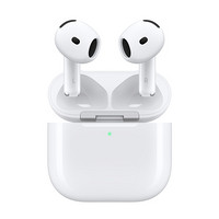 Apple 苹果 AirPods 4 主动降噪款 半入耳式真无线蓝牙耳机 白色 无线充电
