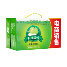 再降价、PLUS会员：天地壹号苹果醋整箱饮料解腻佐餐饮品330ml*15罐×4件