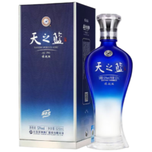 百亿补贴：洋河 天之蓝 52度 520ml 绵柔浓香白酒（2021-2024年随机发货）