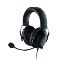雷蛇Razer 旋风黑鲨头戴式电竞游戏耳机耳麦通讯麦克风7.1环绕声降噪吃鸡听声辨位 旋风黑鲨V2-x