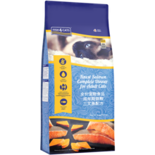 海洋之星 三文鱼猫粮成猫无谷低敏 英短布偶成猫猫粮小颗粒6kg