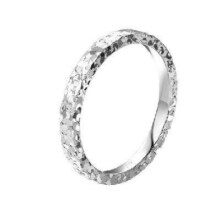 CHOW TAI FOOK 周大福 爆闪碎碎冰碎金金满天星925银戒指