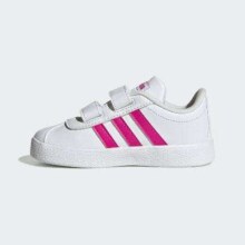 限尺码：adidas 阿迪达斯 VL Court 2 小童魔术贴运动鞋