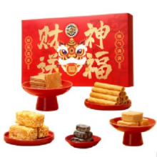 徐福记财神送福混合口味礼盒366g*2件