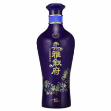 叙府酒 经典年份老酒 柔雅15 浓酱兼香型白酒 商务宴请 接待酒 礼盒酒 53度 450mL 1盒 礼盒装