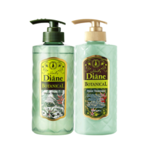 黛丝恩（Diane） 植萃滋润亮泽洗发水留香洗发露洗护套装480ml*2