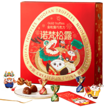诺梵金松露夹心巧克力可可脂500g