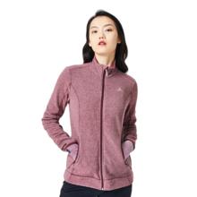 迪卡侬 DECATHLON MOUNTAIN HIKING 120 女士抓绒衣 8156975 酒红色 L