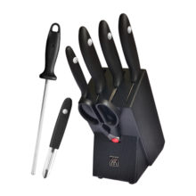 双立人（ZWILLING）刀具套装Point S菜刀砍骨刀水果刀削皮刀剪刀厨房用具大全8件套