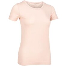 迪卡侬瑜伽上衣女健身运动跑步健身服短袖裸感轻盈瑜伽服SAT4