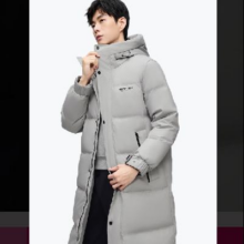 bosideng 波司登 冬季长款连帽外套羽绒服