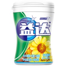 Extra 益达 无糖口香糖 草本精华味 56g 约40粒 单瓶装