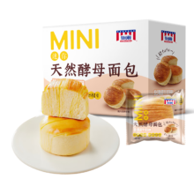 曼可顿 牛奶酵母面包400g*2箱