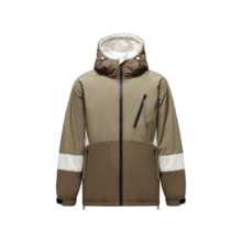 真维斯 连帽短款羽绒服男款秋冬季撞色