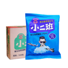 华夏百分 干吃面 捏碎面烤翅味20g*48包整箱