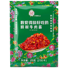 DIKA DOCTOR低卡博士 鲜椒牛肉酱25g*1