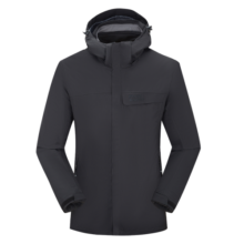 ALPINT MOUNTAIN埃尔蒙特冲锋衣三合一户外登山服外套男暴雨级防水防风抓绒内胆女 【城际系列】女士珊瑚粉 L