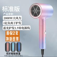 小米有品 通用吹风机家用静音负离子大功率不伤发3000W高速吹风筒发廊折叠 标准2000-折叠+变频