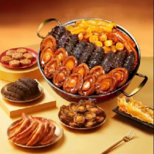 百补：绿之邦（Luzhibang）正宗佛跳墙礼盒 十参十鲍大盆菜3kg-送炖锅
