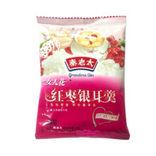 秦老太红枣银耳羹冲泡即食早餐免煮代餐速溶藕粉正品官方旗舰店