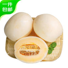 限移动端、京东百亿补贴：Mr.Seafood 京鲜生 海南网纹瓜 净重 4.5-5斤 2-3粒 单果1.5起 源头直发