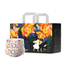 bebetour爱丽丝奇缘系列纸尿裤 L42片(9-14kg)婴儿尿不湿奢柔舒适定点下渗