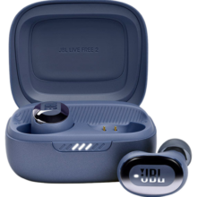 JBL LIVE FREE2静噪豆耳机 蓝牙耳机 主动降噪真无线耳机 无线运动耳机 LIVEFREE2蓝 主动降噪智能语音