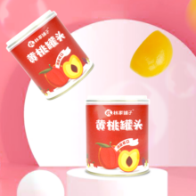 林家铺子黄桃水果罐头300g 300g*4罐