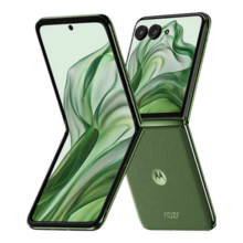 摩托罗拉【国家补贴】联想moto razr 50 Ultra 4英寸全功能大外屏 第5代折叠屏 5GAI手机 12+256 摩登艾绿