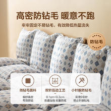 百丽丝 水星家纺出品被子a类升级鹅毛四季冬季 150cm×210cm