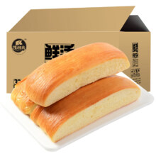 需首购、plus会员:凯利来 鲜活软手撕面包奶香味 800g