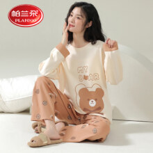 帕兰朵 春秋薄款少女卡通家居服套装 多款