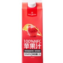 1号会员店 （One's Member）100%NFC苹果汁饮料1L/盒