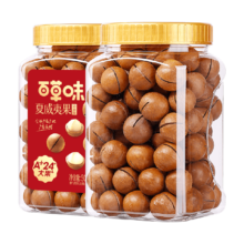 88VIP、百草味夏威夷果坚果500g×1罐