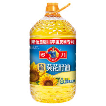 【张若昀同款】多力 葵花籽油 食用油 5.17L 物理压榨