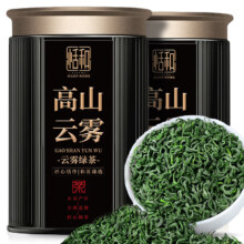恬和高山 云雾绿茶 明前浓香 绿茶茶叶 罐装