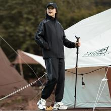 Semir 森马 集团GLM新款户外冲锋衣冲锋裤两件套装