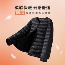 JEANSWEST 真维斯 女款简约百搭圆领鸭绒保暖羽绒服