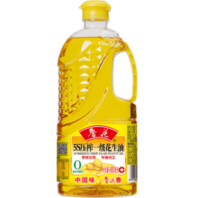 鲁花 食用油 5S物理压榨 压榨一级花生油900ml 小包装