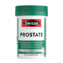 Swisse斯维诗 男士锯棕榈番茄红素锌硒维生素D3前列尿道健康备孕50片/瓶