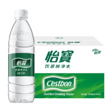 怡宝 饮用水 纯净水555ml*24瓶 整箱装×4件82.52元（合20.63元/件）