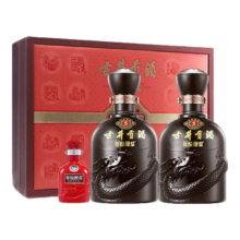 古井贡年份 原浆古5礼盒 50度浓香型白酒  500ml*2瓶