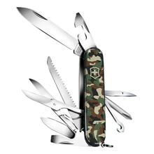 京东PLUS：VICTORINOX 瑞士折叠军刀 大当家 91mm(15功能) 1.4713.94 丛林迷彩色