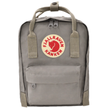 FJALLRAVEN北极狐双肩包kanken mini男女户外出游旅行包ipad包迷你背包23561 021雾灰色 7L