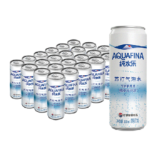 百事可乐 纯水乐 苏打水 330ml×24罐