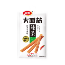 plus:卫龙辣条大面筋香辣味65g儿时怀旧小吃办公室休闲零食凑单