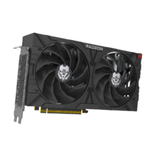 瀚铠 AMD Radeon RX 7600 合金 双风扇 8GB GDDR6 RDNA 3架构电竞游戏显卡