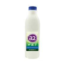 a2牛奶全脂儿童鲜牛奶1L 低温巴氏杀菌 孕妇奶  原装进口