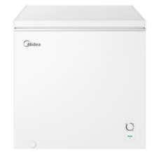 美的（Midea）203升低霜小冰柜家用柜冷藏冷冻两用一级能效小型冷柜节能减霜囤货小冰箱 家电国家补贴 【减霜80%】 203L